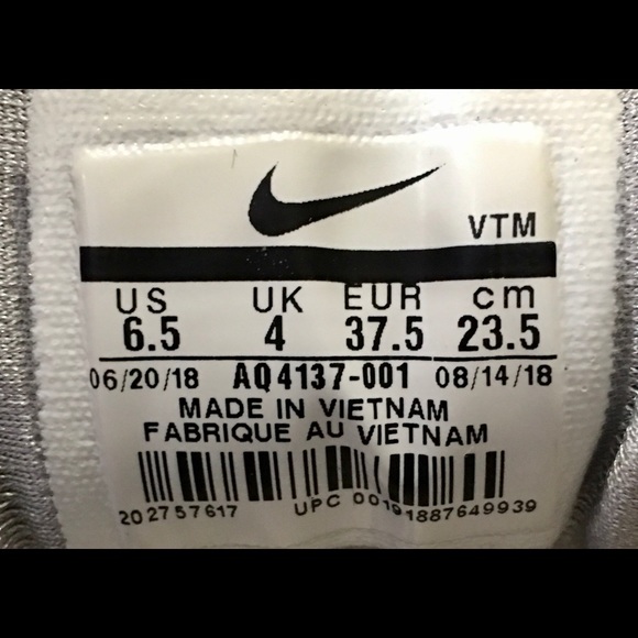 Nike Air Max 97 'Vast Grey & Metallic Gold & Metallic Silver' - Picture 10 of 10